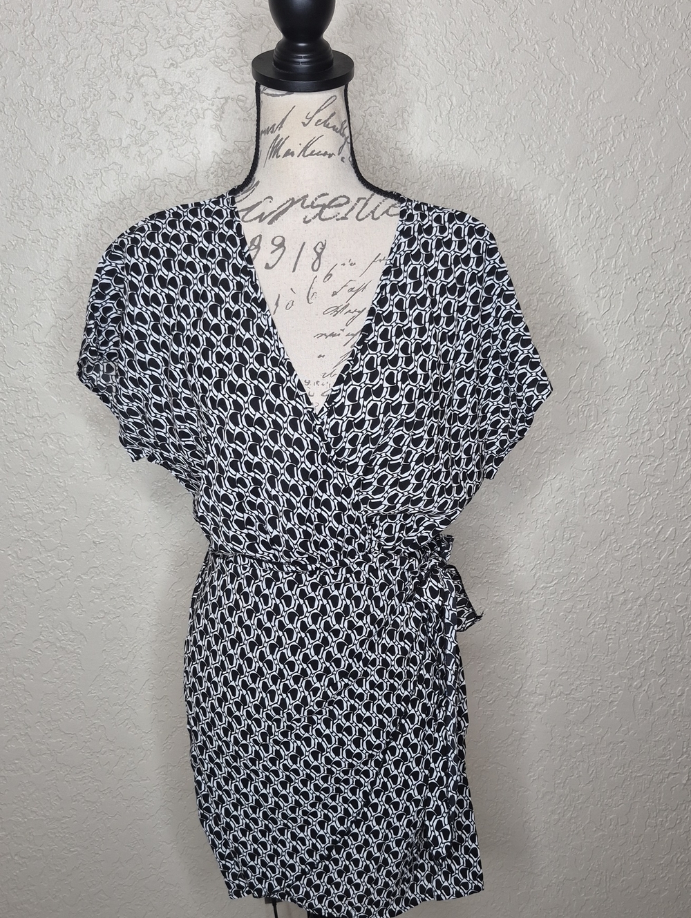 Shein Mock Wrap Dress Size M/6‎